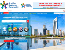 Tablet Screenshot of abc-kuwait.com